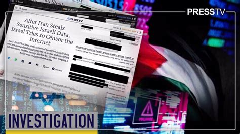 After Iran steals sensitive Israeli data, Israel tries to censor the .